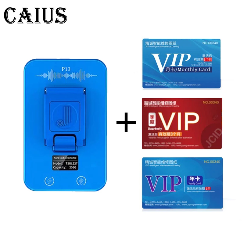 

JC P13 BGA110 Box For 8-13Promax PCIE NAND Hard Disk Programmer One Key Enter DFU Purple Screen SYSCFG Data modification Write