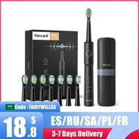 sonic electric toothbrush e11 waterproof usb charge rechargeable electric toothbrush 8 brush replacement heads adult