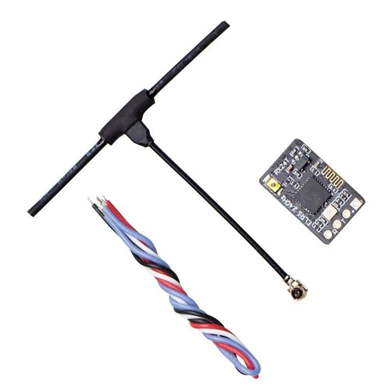 ELRS приемник Expresslrs RX24T 2 4G радио нано дальнего действия для RC FPV дронов DIY аксессуары