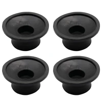 4pcs air compressor foot pad black rubber 4520mm shockproof components replace for air pump oil free machine