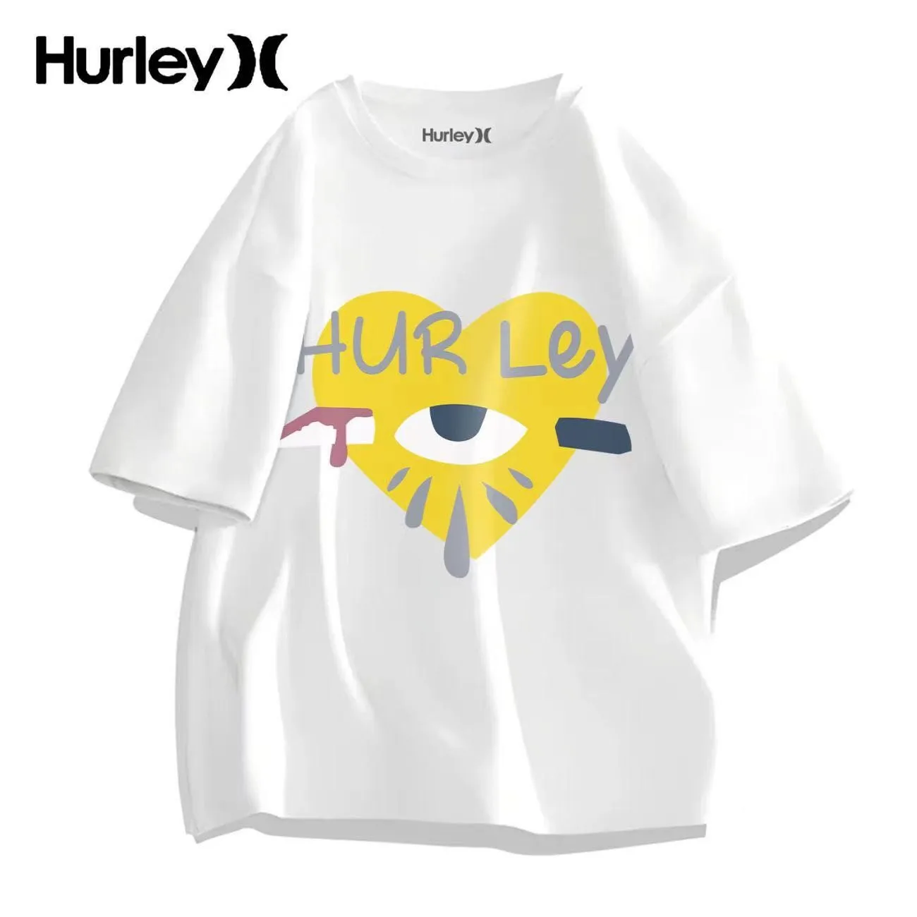 

Hurley Пляжная Одежда Мужс 2023 Men's T-shirt Sportswear Spring And Summer Short Sleeve New Loose Show Thin Brand Top