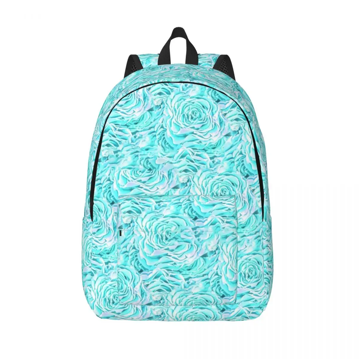 

Аква розы рюкзак Абстрактный Цветочный Принт элегантные рюкзаки Молодежные путешествия дышащие школьные сумки дизайн рюкзак