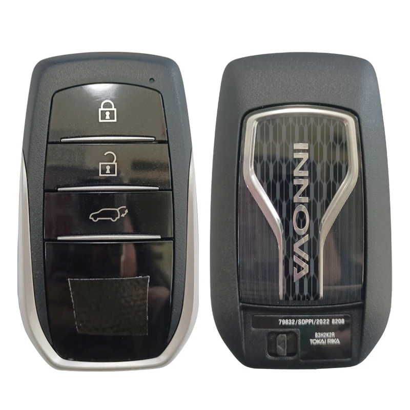 

Оригинальный умный дистанционный ключ CN007301 с 3 кнопками для 2023 Toyota Innova OEM, ключ для автомобильной смарт-карты 433 МГц B3H2KR2 4A, бесключевой доступ