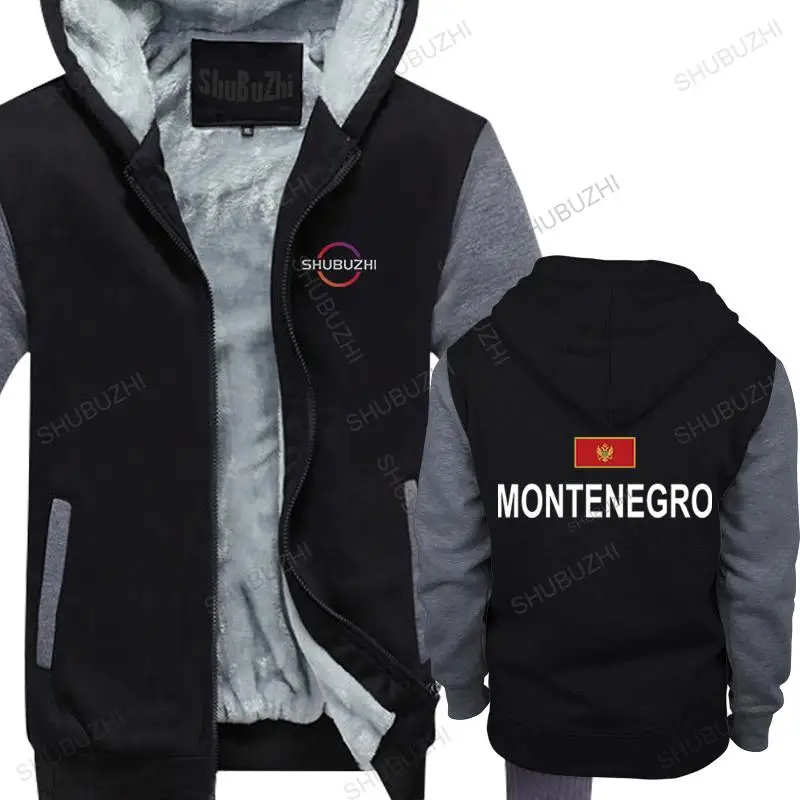 

Montenegro Crna Gora Montenegrin MNE mens jersey hip hop nation cotton thick hoodie fitness brand clothes winter jacket country