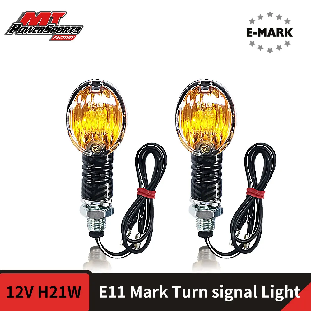 

10mm Motorcycle Indicator Turn Signal Halogon Bulb Universal Waterproof 12V Turn Indicators Lamp Blinker Motorcycles Accessories