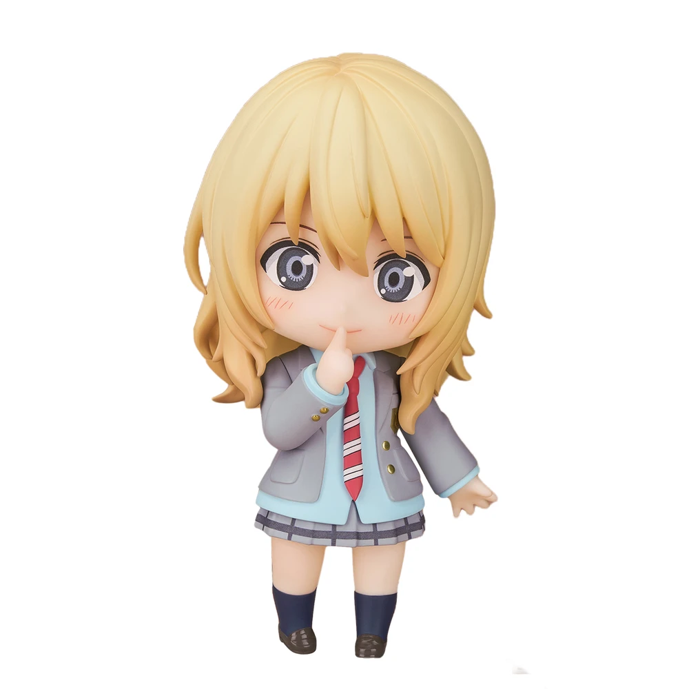 

Экшн-Фигурка «ваша ложь» перед продажей в апреле, миязоно Каори, мультяшная модель, игрушка, аниме фигурки, модель Q версии, коллекционные игрушки