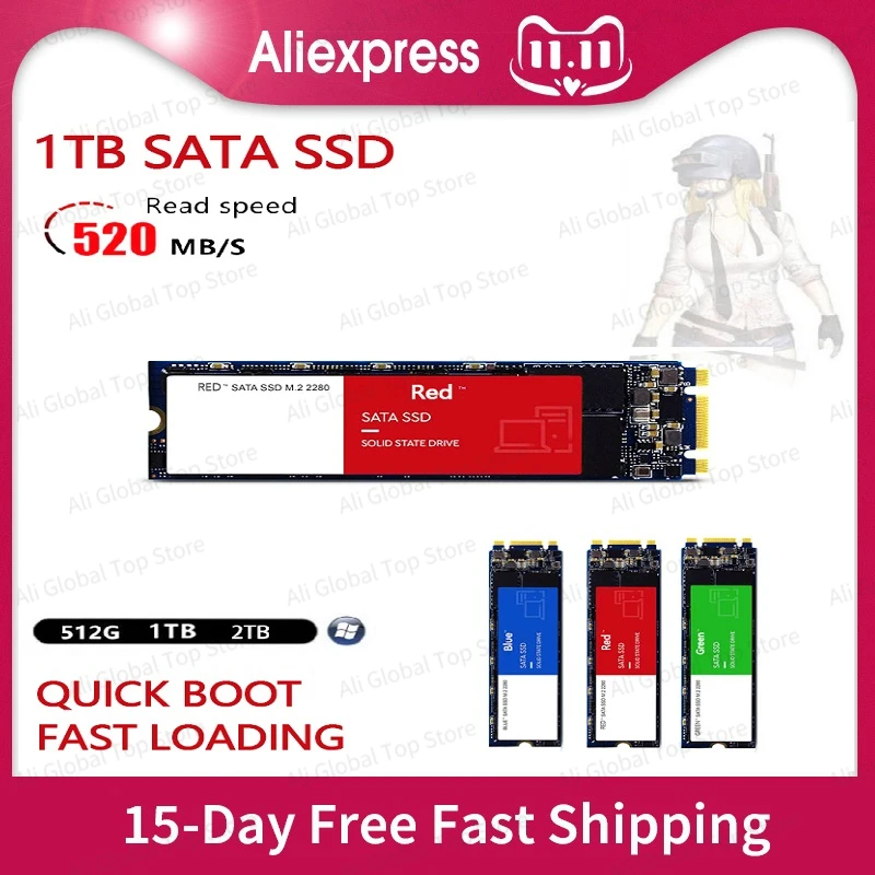 

2022 Internal Solid State Drive Hard Disk SSD 2.5 Inch Sata III 512GB 1TB SSD Drive Hard Disk For Laptop Microcomputer Desktop