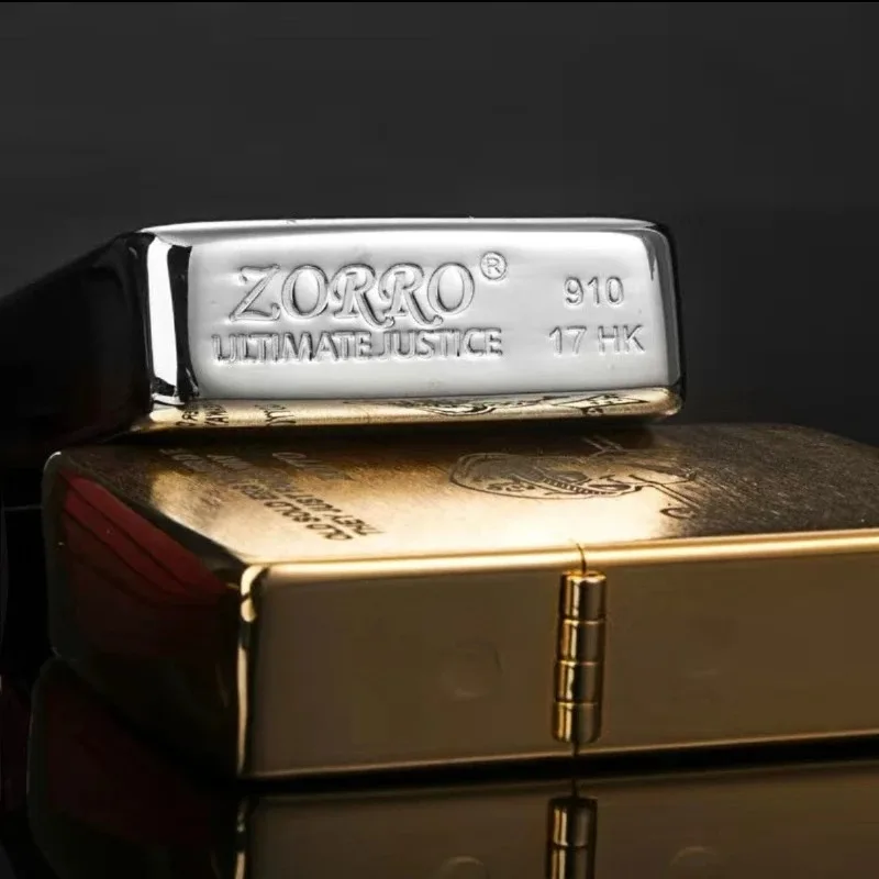 Фото Ветрозащитная зажигалка Zorro Brass 1941 с гравировкой, подарок для мужчин, аксессуары для курения, гаджеты для мужчин №1