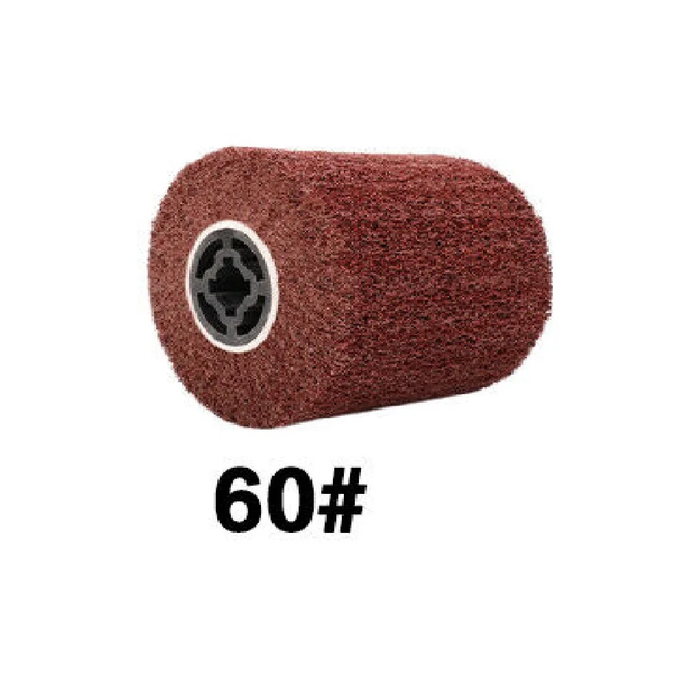 

Abrasive Wheel 60~320grit Non-woven Fiber Drawing Steel Stainless Abrasive 4.7" Wire Cross Hole Cloth Clip 120*100*19mm Wheels