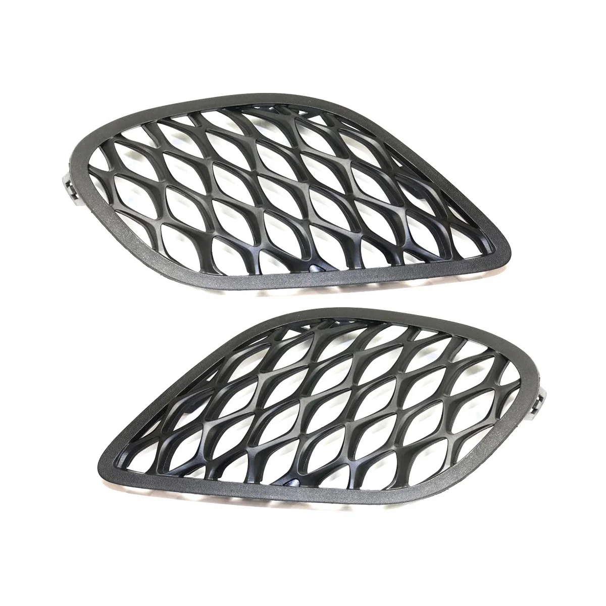 

Fog Light Lower Bumper Grille Grill Cover for 2015-2017 Dodge Charger Driver and Passenger Side 68280492AA 68280493AA