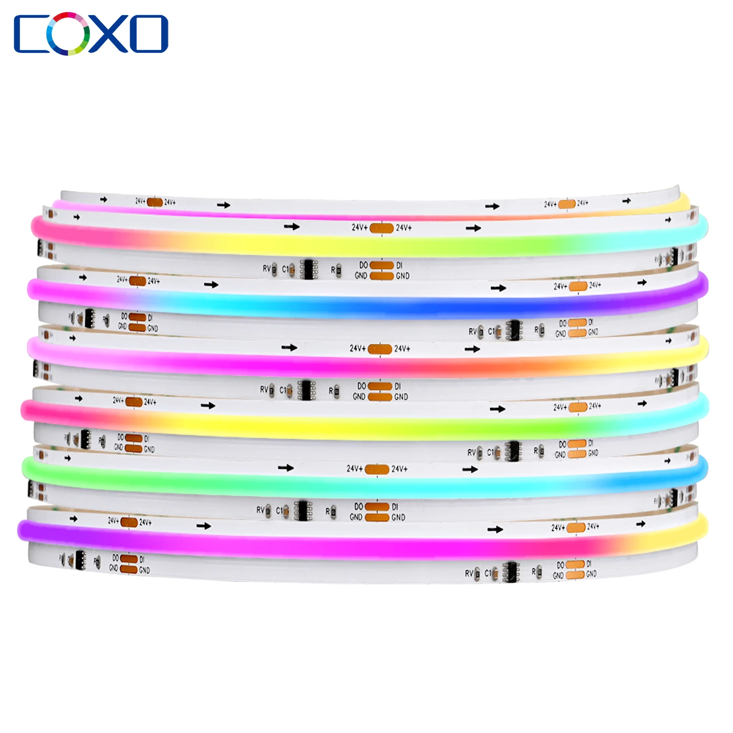 

COXO Светодиодная лента RGB IC WS2811 420LEDs/m 24V