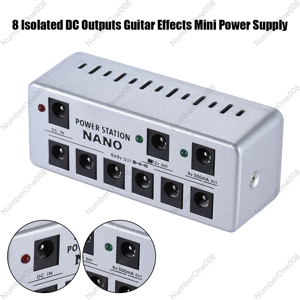 NANO STATION POWER Мини-гитарная педаль эффектов Система питания с поддержкой Guitarra для