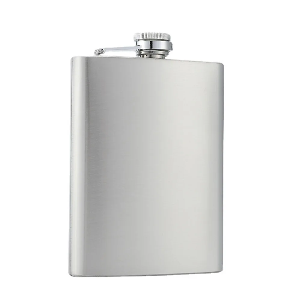 

Drinkware Hip Flask Kits Climbing Fishing And Camping For Traveling Funnel Lightweight Portable Stainless Steel