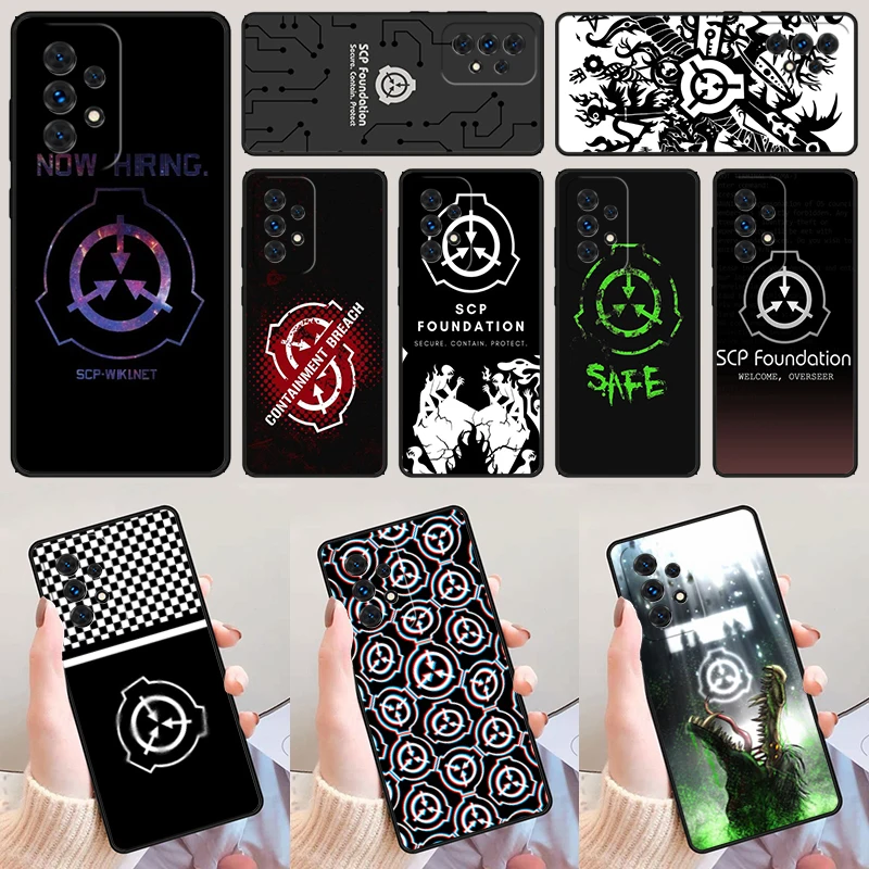 SCP Специальное содержание для Samsung A52 A72 A73 A20e A21S A50 A70 A11 A12 A42 A31 A40 A51 A71 A32 A80 A91 Чехол
