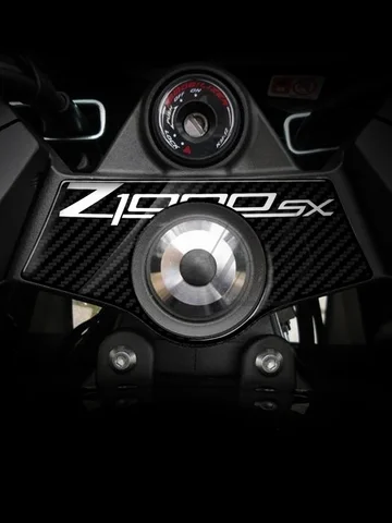 Для Kawasaki Z1000SX 2011-2017 3D углеродное волокно тройной колпак для дерева защитная крышка бака Pad