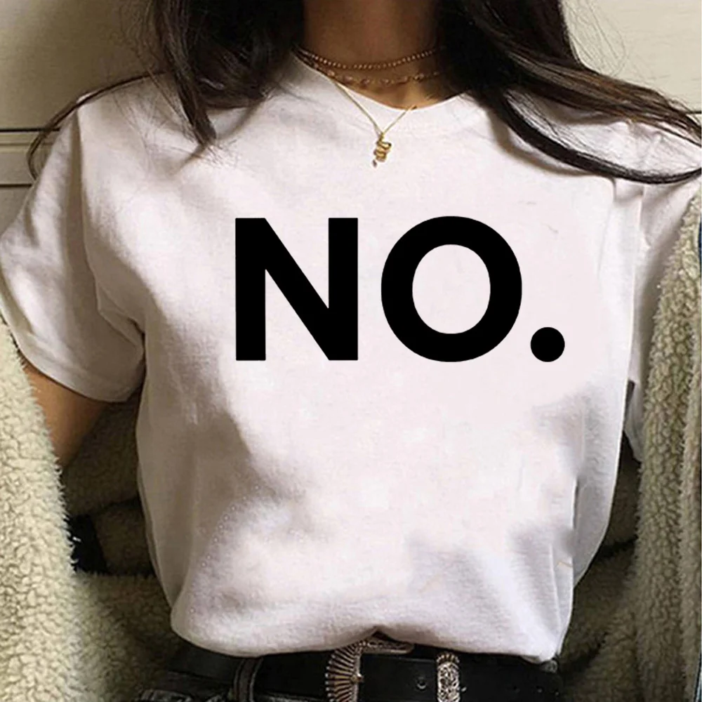 

no Tee women manga anime t-shirts female graphic anime manga clothing