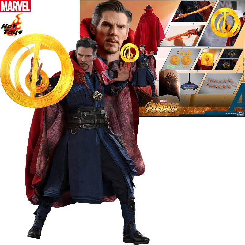 

Original HotToys MMS484 1/6 Marvel The Avengers: Infinity War Doctor Strange 2.0 Anime Action Figures Collection Model Toys Gift