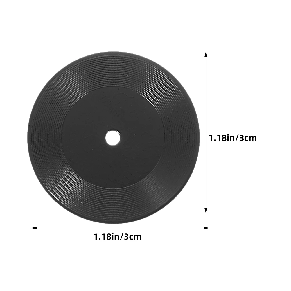 12 шт. пластинка CD настенный декор кукольный домик пластинки виниловые аксессуары