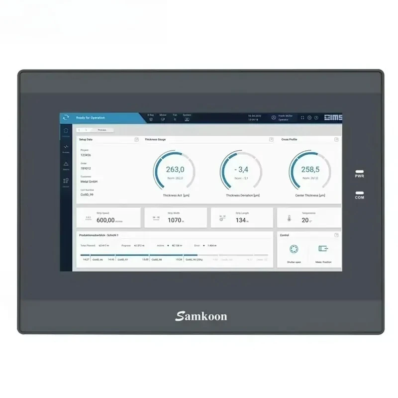 Фото Samkoon HMI с PLC серии GT GC, 4.3-дюймовый HMI PLC «все в одном» GT GC 043 GT-043-16MT GT-043-16MR GC-043-16M-C GC-043-16M2AI-C №4