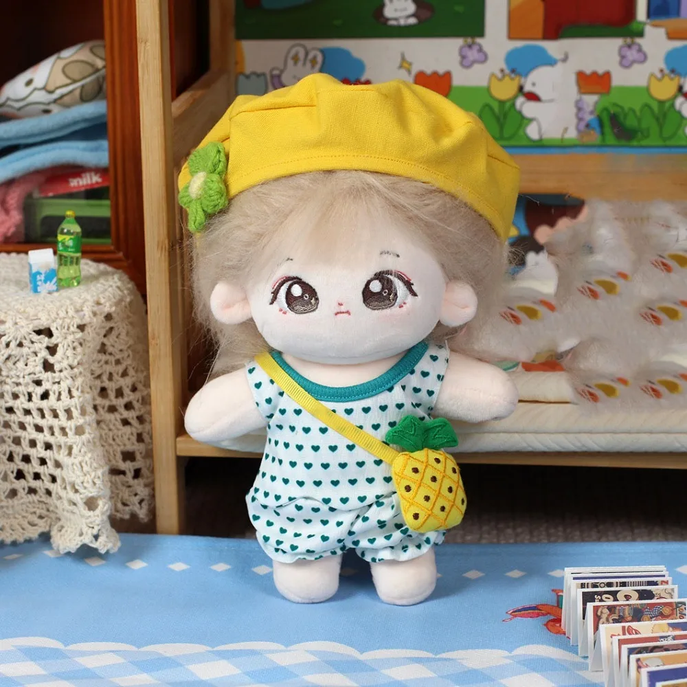 1 комплект хлопковая одежда для кукол с ананасом 20 см