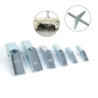 2 10pcs metal spring toggle anchor m4 m10 plasterboard wall cavity fixing bolt