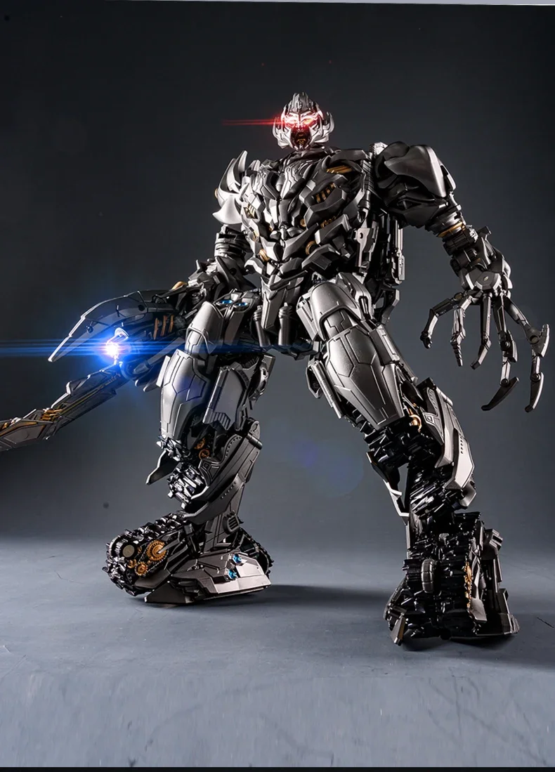 В наличии Black Mamba LS06 BMB LS-06 Megatoron Galvatron Giant Tank Transformation Action Anime Коллекционная фигурка