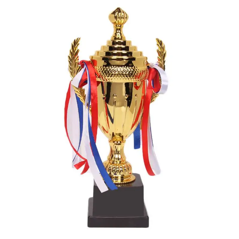 

Big Trophy Trophy Car Show Trophy Colorful Ribbon Awards For Party Celebrations Award Ceremony Appreciation Gift