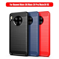 case for huawei mate 30mate 30promate 30rs tpu silicone soft case cover black blue red