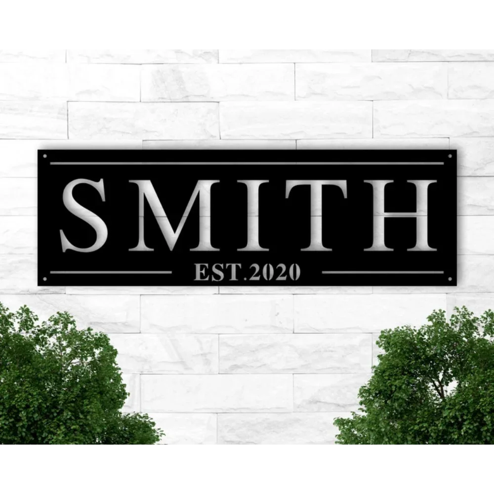 Металлическая именная табличка CIFBUY