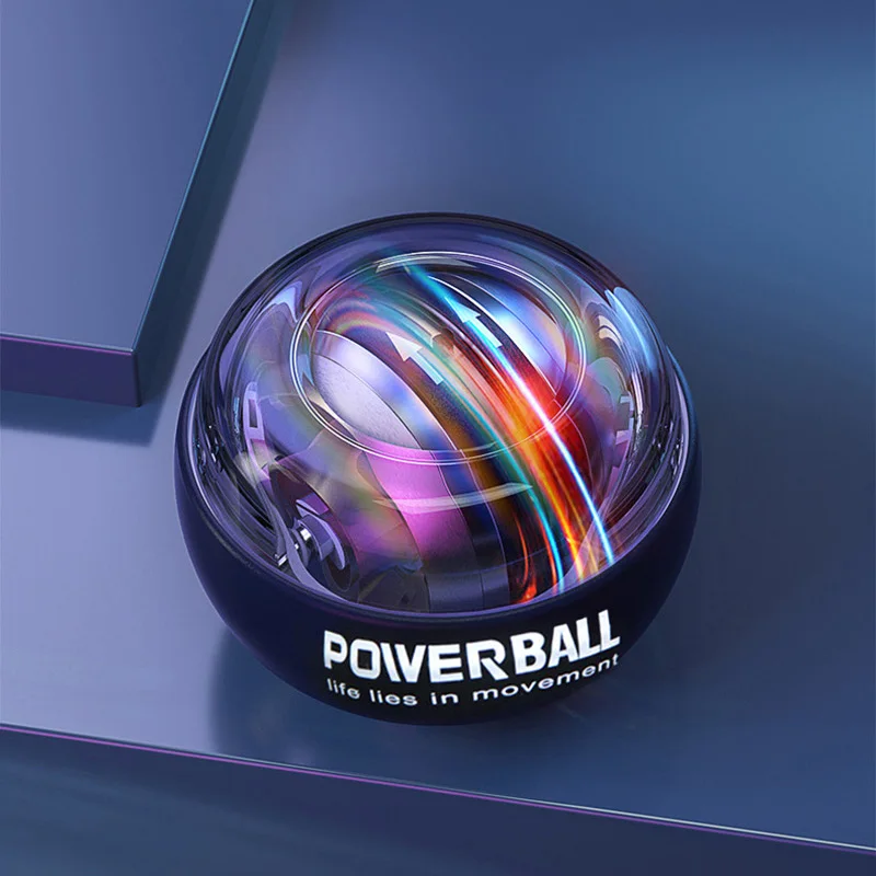 

Wrist Power Ball Gyroscope Magic Ball Forceball Gyro Exerciser Muscle Exerciser Hand Exerciser Powerball Gyroscope with LED