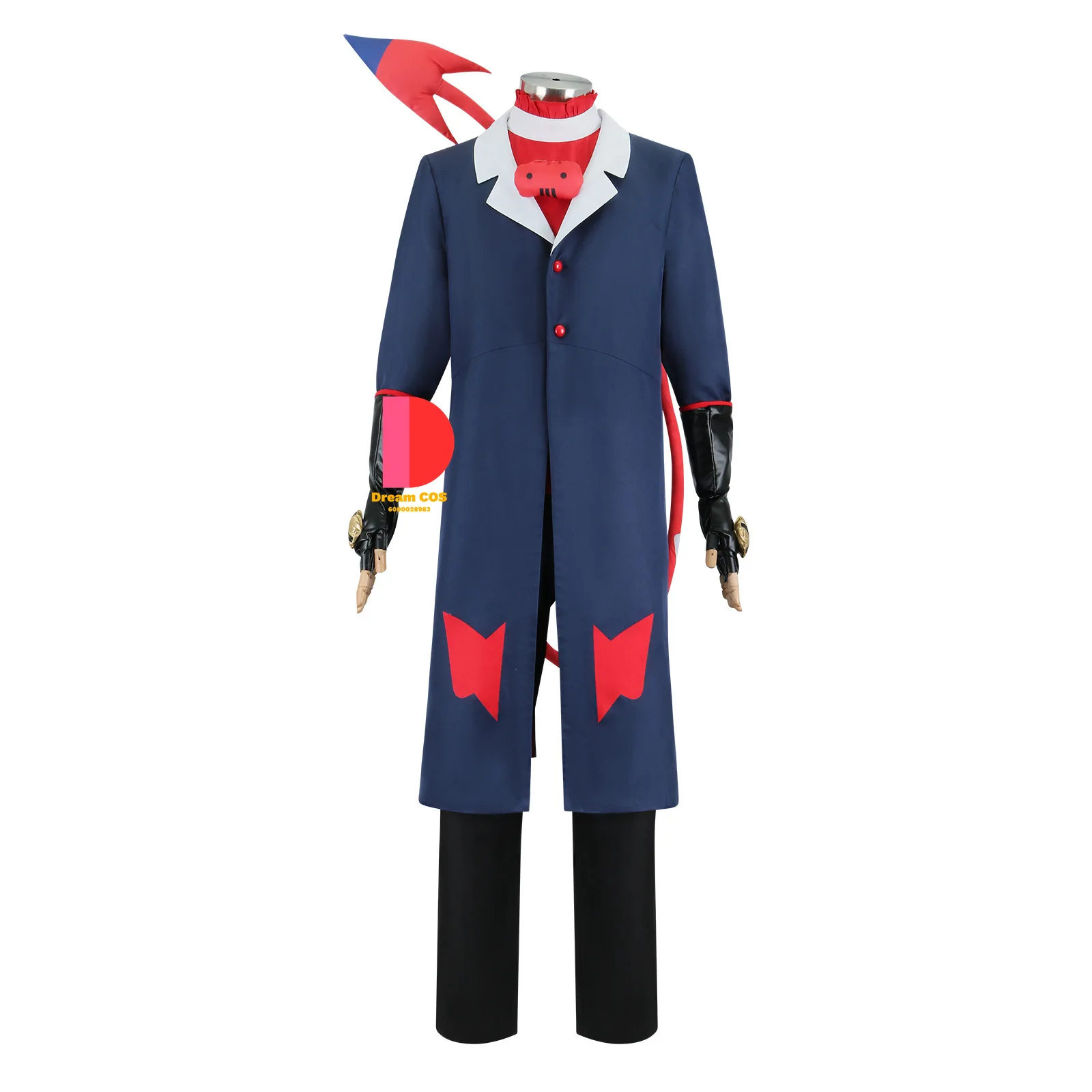 Бюджетный костюм для косплея босса блатзо из аниме Helluva эксклюзивный дизайн с