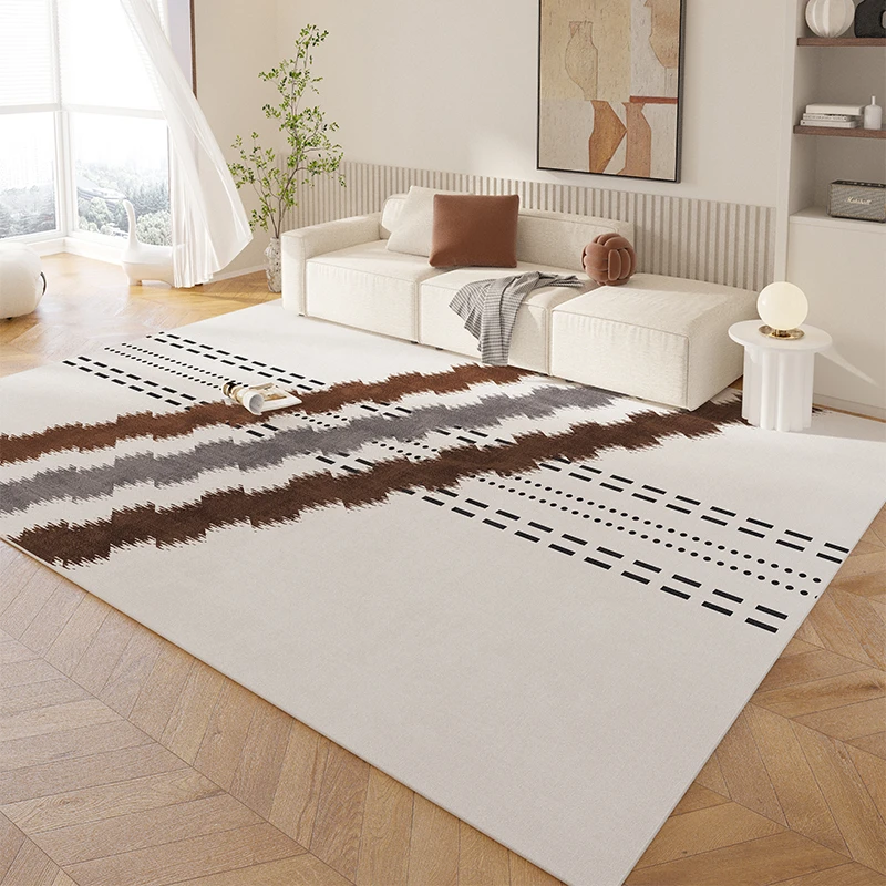 

Коврики в стиле ваби-Саби для гостиной в скандинавском стиле, декор для спальни, прикроватный ковер светильник светлый роскошный декоратив...