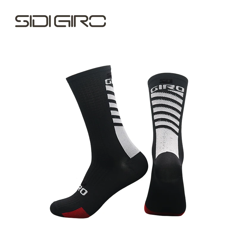 SIDI-GIRO Professional Cycling Socks Breathable Road Bicycle Socks Men Women Outdoor Sports Racing Sport Socks High Quality 2023