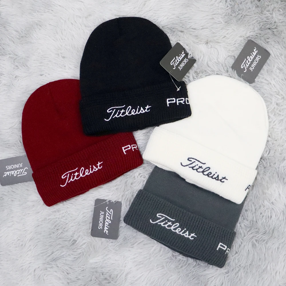 

2022 new Golf Unisex Knitted Winter Hat Warm Athletic cap Outdoor Baseball Cap hats for women Same day delivery