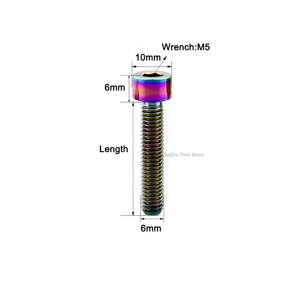 Винт с шестигранным ключом для подседельного тормоза длина винта 25 мм 30