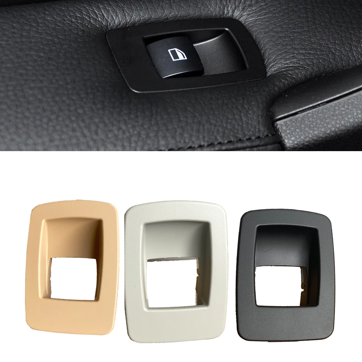

New Power Window Switch Button Panel Car Trim For BMW 3 Series E90 E91 Touring Coupe M3 X3 E53 X5 E83 X6 E71 E72 Z4 61316945875