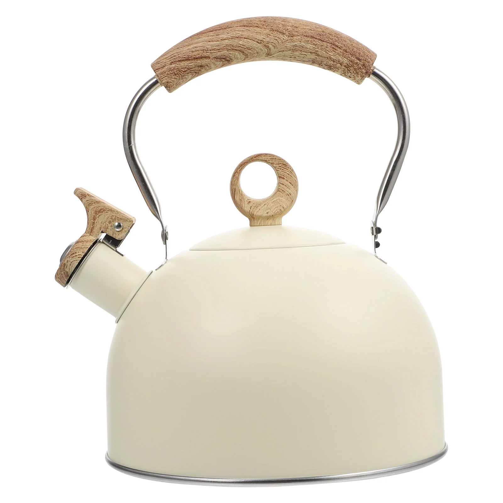 

Kettle Teastovetop Water Teapot Whistling Stovekettles Stainless Pot Steel Boiling Teakettlepots Metal Spout Electric Camping