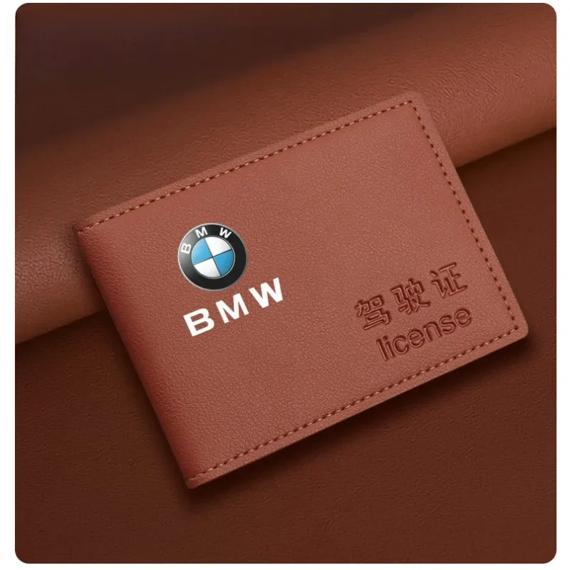 Водительская Лицензия 2 в 1 Кожаная фотосессия для BMW X1 X2 X3 X5 X4 X6 X7 G30 G20 G32 G11 G12 F40 F30 F20