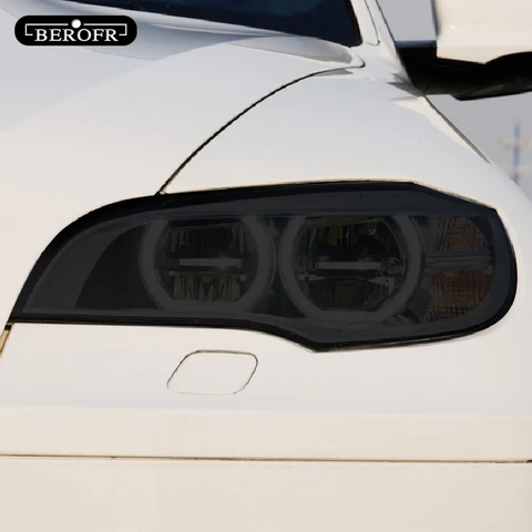 Для BMW X6 E71 F16 M F86 G06 тонировка для автомобильных фар Черная защитная пленка виниловая защита прозрачная наклейка из ТПУ аксессуары