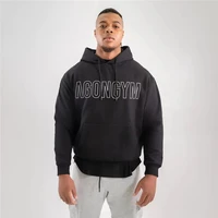 2022 new mens sportswear casual brushed hoodie cotton sweatshirts fitness workout pullovers sports spring fashion hoodie tops