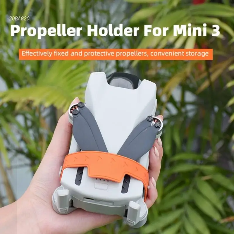 

Модернизированный держатель пропеллера, защитный фиксатор для Mini 3/Mini 3 Pro, силиконовый защитный Стабилизатор лезвия, легко установить и снять