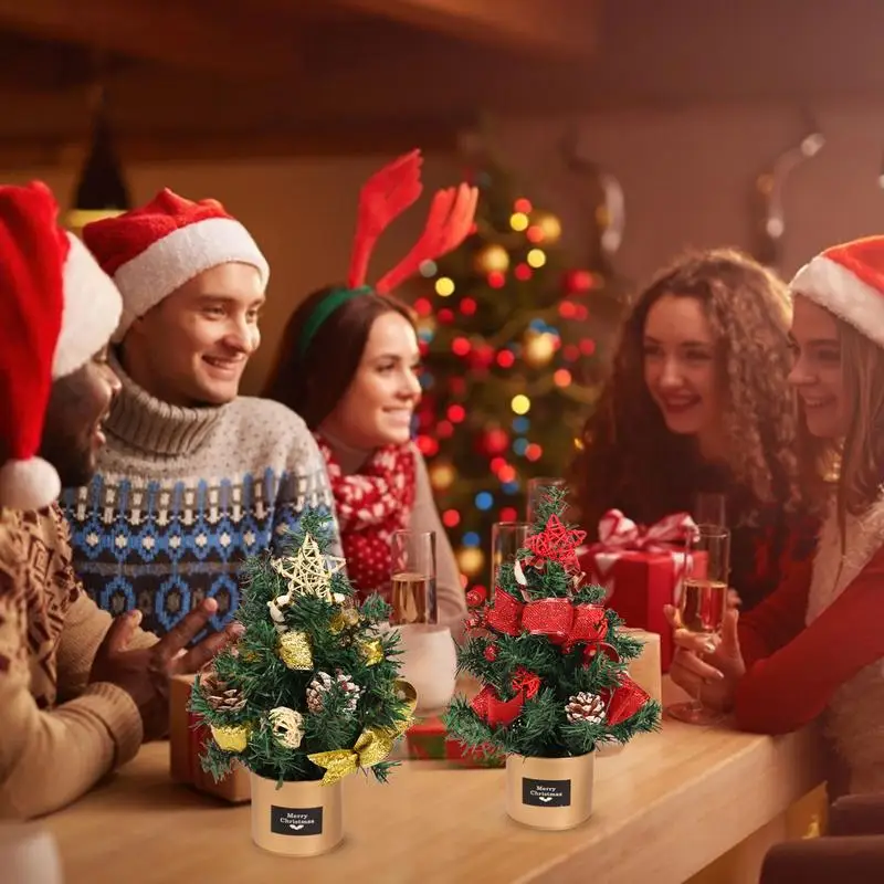 

Искусственная фотожестяная коробка, Рождественская елка для декора стола, 30 см/11,8 дюйма, улучшает приятную атмосферу, интерьер дома