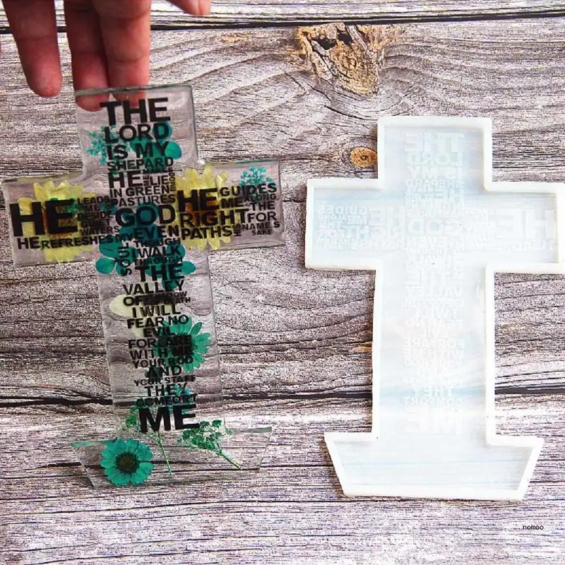 для креста деревянная основа лампы украшения форма эпоксидной смолы хрустальное