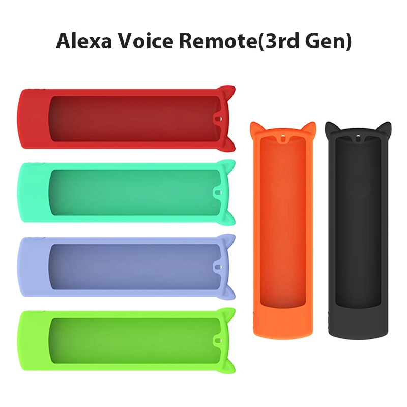 

TV Remote Control Cover Protective Case For Fire TV Stick 4K 2nd Gen And 3rd Controller Compatible With Alexa Voice Remote