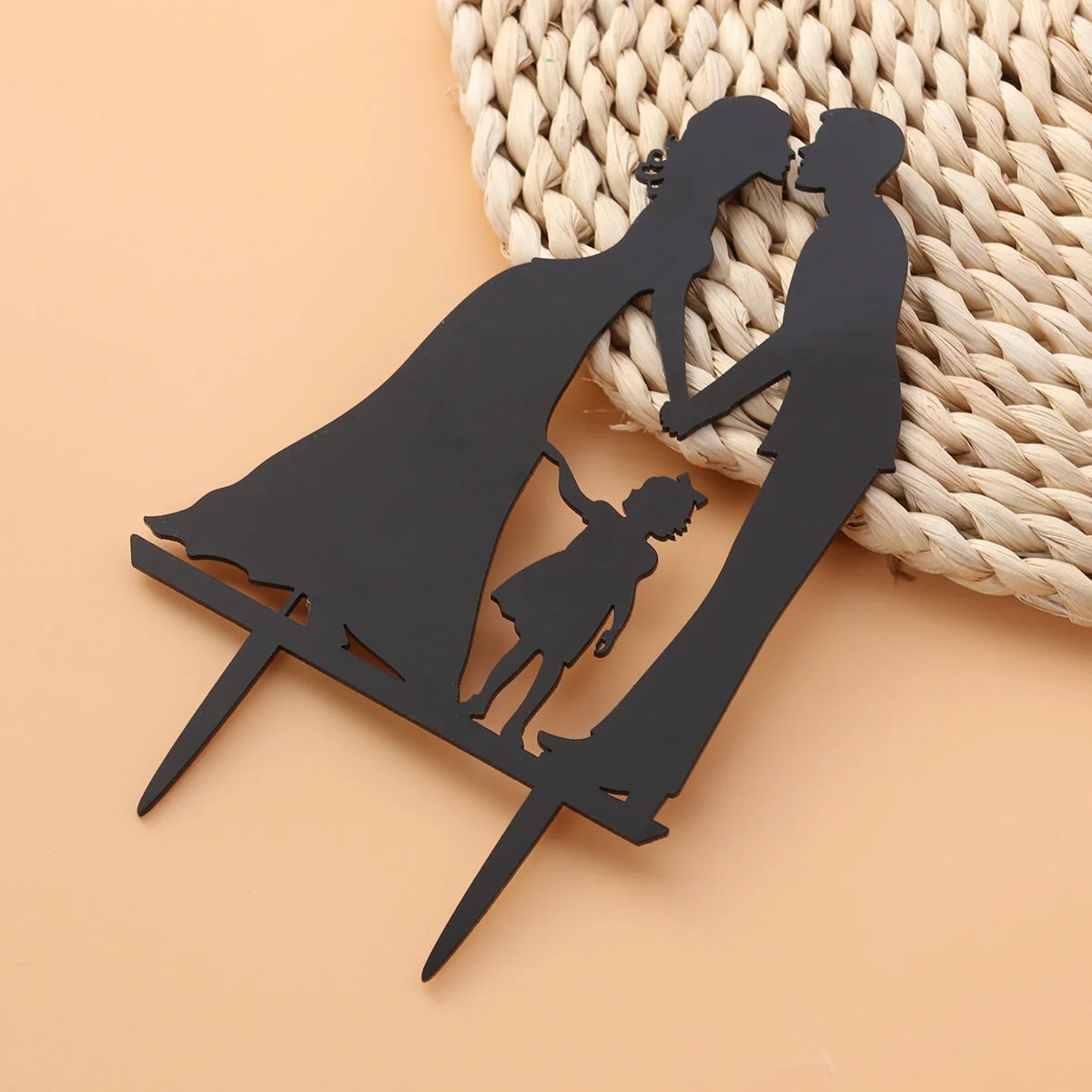 

Bride and Groom Hand in Hand Wedding Couple Silhouette Anniversary