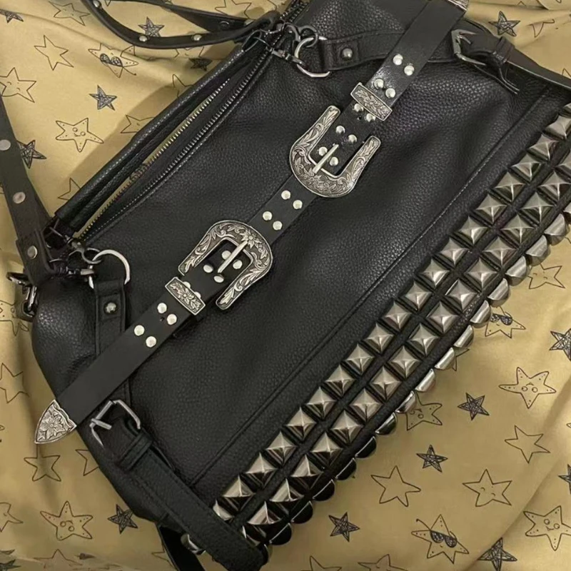 Женская сумка через плечо Spice Girls с резной пряжкой женская большой вместимости