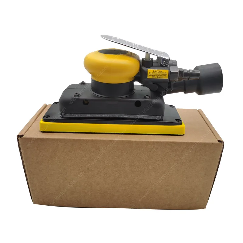 70x198mm Central Vacuum Ready Air Square Sander Polisher Ran