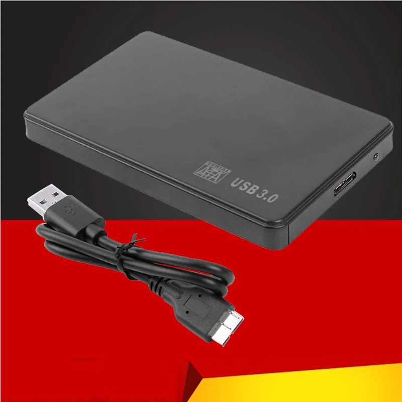 

NEW Portable Tool Free 2.5 Inch External Hard Drive Enclosure USB 3.0 to SATA III 6Gb 2.5" Laptop HDD SSD Case Box Supports UASP
