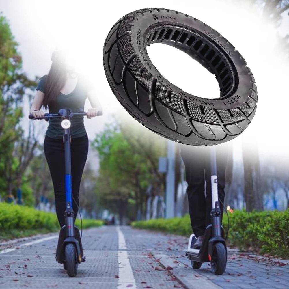 

Durable High Quality Outdoor Sports Scooters Tire Solid Tyre 63MM Inflatable Parts Rubber 1 Pcs 10 Inch 10x2.50