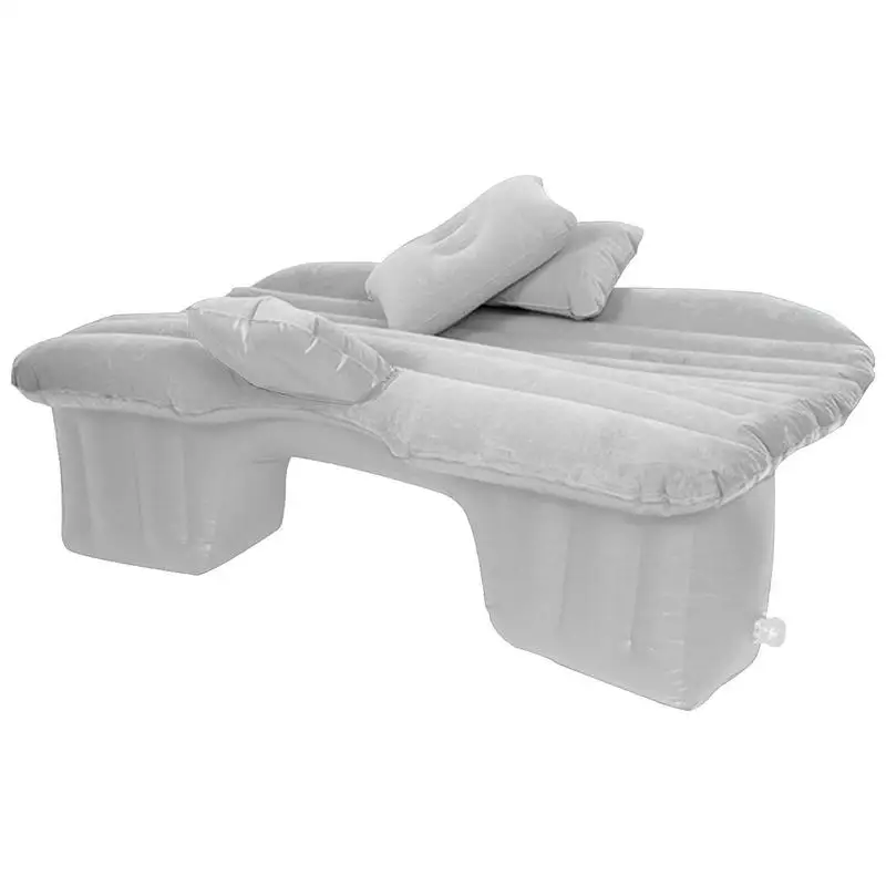 

Travel Air Mattress For SUV Flocking Surfaces Camping Bed Cushion 138x85cm Back Seat Airbed With Inflatable Air Pillows For